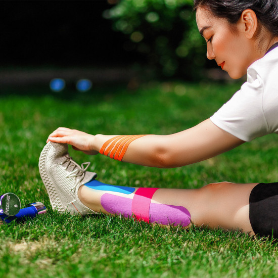 Кинезио-тейп «Лента» для наложения на кожу лица и тела с усиленной фиксацией