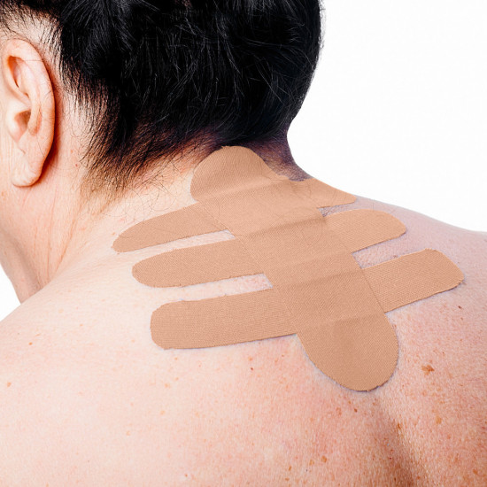 Кинезио-тейп «Лента» для наложения на кожу лица и тела с усиленной фиксацией