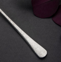 Ложка чайная с удлиненной ручкой «Узор» - Фото 7