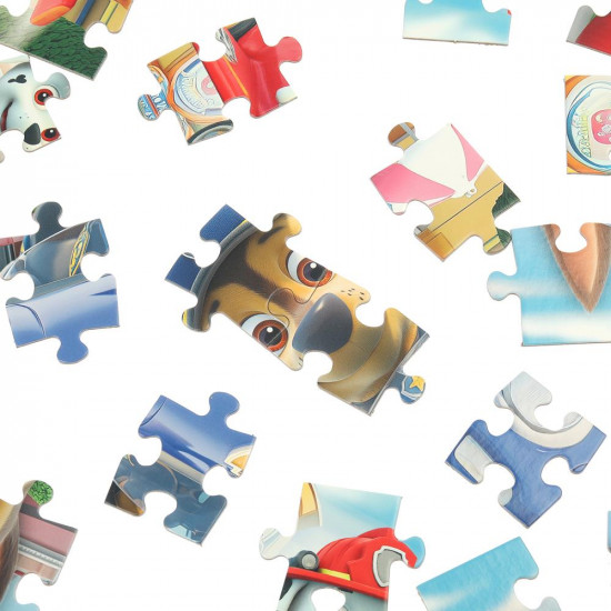 Пазл «Суперщенки в машинках»