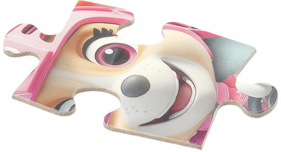 Пазл «Суперщенки в машинках»