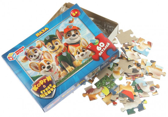 Пазл «Корги & Суперщенки»