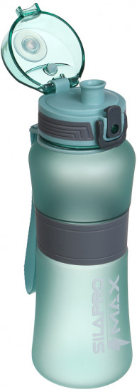 Бутылка спортивная с замком «Eggshell Blue – Ultimate Grey»