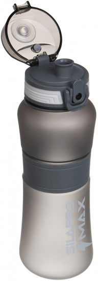 Бутылка спортивная с замком «Ultimate Grey»