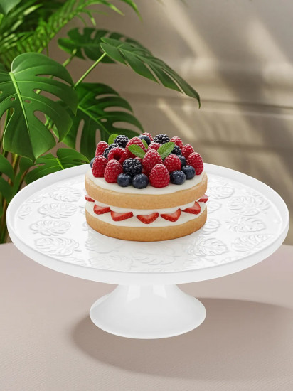 Блюдо-тортовница на ножке «Тропики»