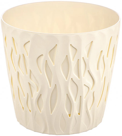 Кашпо для цветов со вставкой