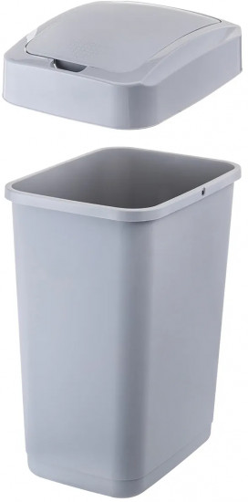 Контейнер для мусора с подвижной крышкой