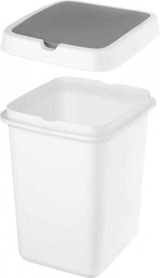 Контейнер для мусора с подвижной крышкой