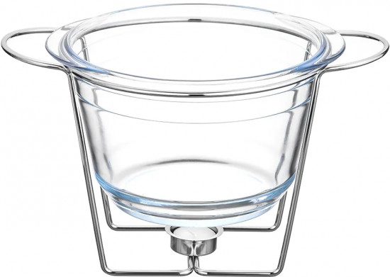 Мармит с крышкой на подставке