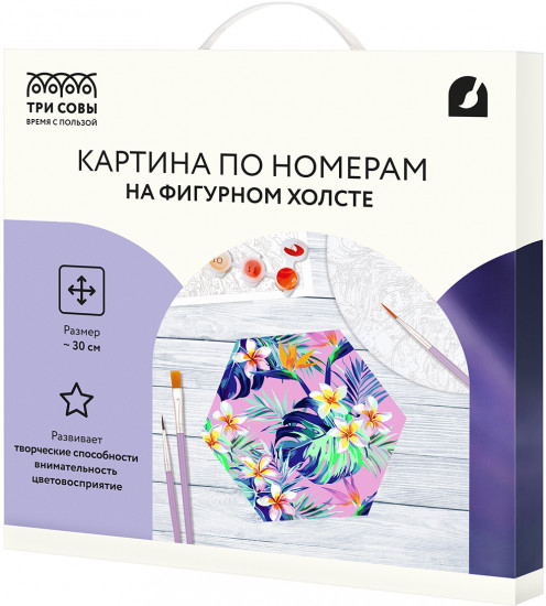 Картина по номерам «Тропический сад»