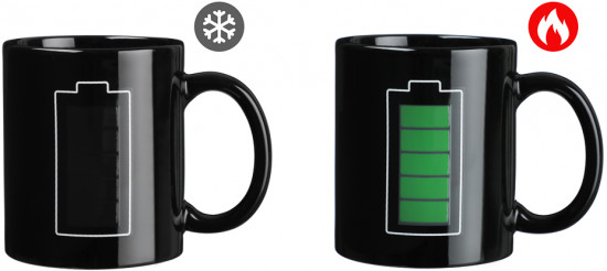 Кружка «Батарейка»