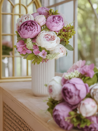 Искусственные цветы «Пионы»
