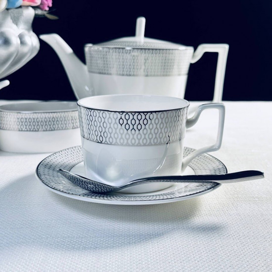 Чайный набор «Севилья серебро»