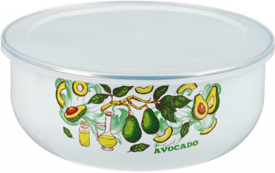 Набор салатников с крышками «Авокадо»