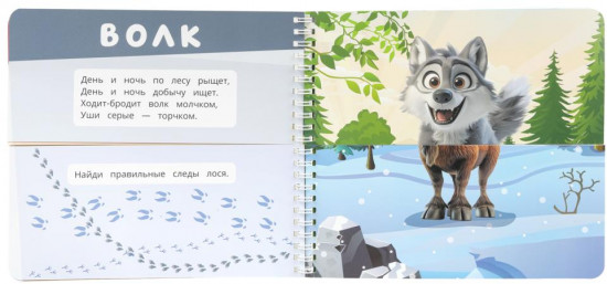 Книга «Лесные животные»