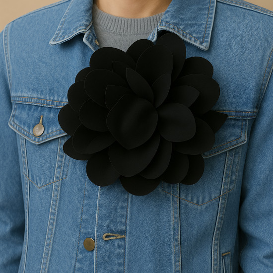 Брошь-цветок
