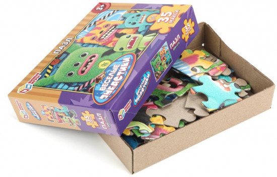 Макси-пазлы «Весёлые зубастики»