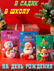 Набор подарочных пакетов «Merry Christmas» - Фото 1