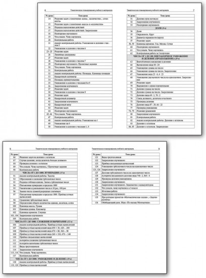Поурочные разработки по математике. 3 класс
