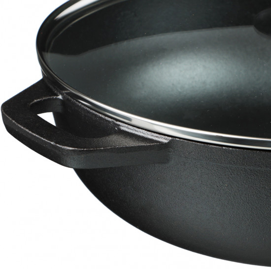 Вок с крышкой