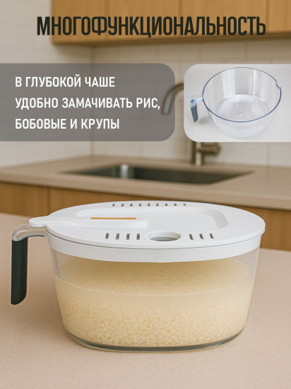 Дуршлаг-терка многофункциональная