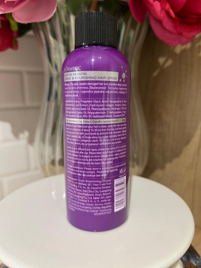 Легкий несмываемый спрей для волос «Botox Keratin»