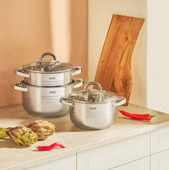 Набор кастрюль с крышкой «Фултон» - Фото 9