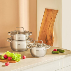 Набор кастрюль с крышкой «Берн» - Фото 3