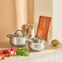 Набор кастрюль с крышкой «Велли» - Фото 4