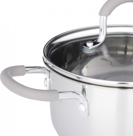 Набор кастрюль с крышкой «Альбер»