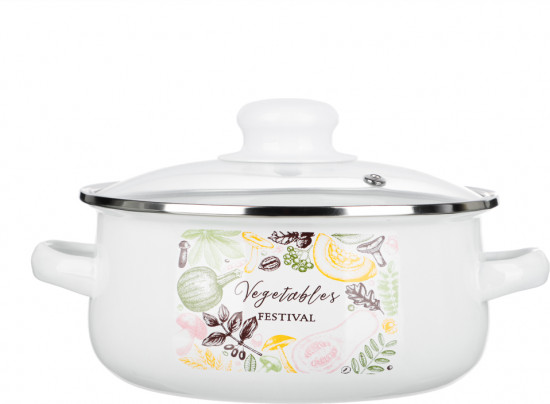 Набор кастрюль с крышкой «Овощной микс»