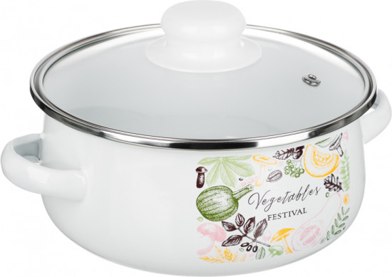 Набор кастрюль с крышкой «Овощной микс»