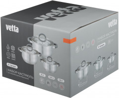 Набор кастрюль с крышкой «Вена» - Фото 6