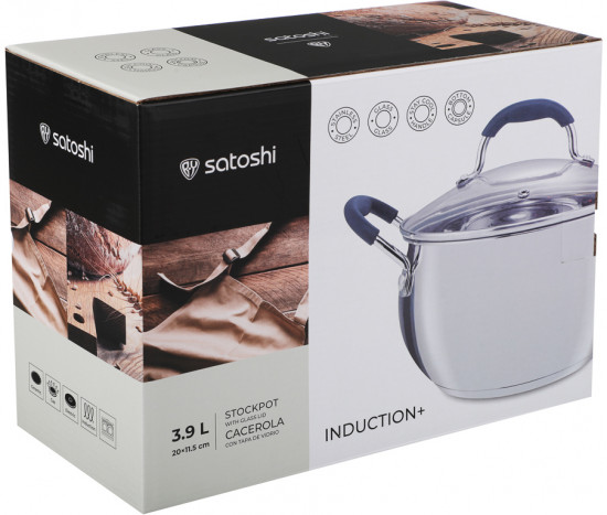 Кастрюля с крышкой «Альба»