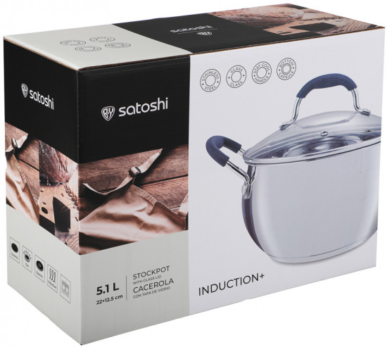 Кастрюля с крышкой «Альба»