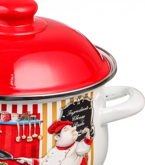 Кастрюля с крышкой «Повар»