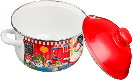 Кастрюля с крышкой «Повар»