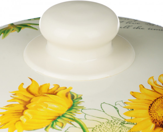 Кастрюля с крышкой «Подсолнухи»