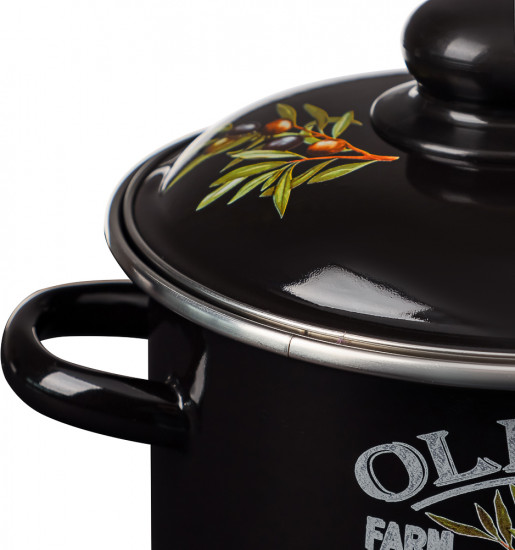 Кастрюля с крышкой «Ветка оливы»