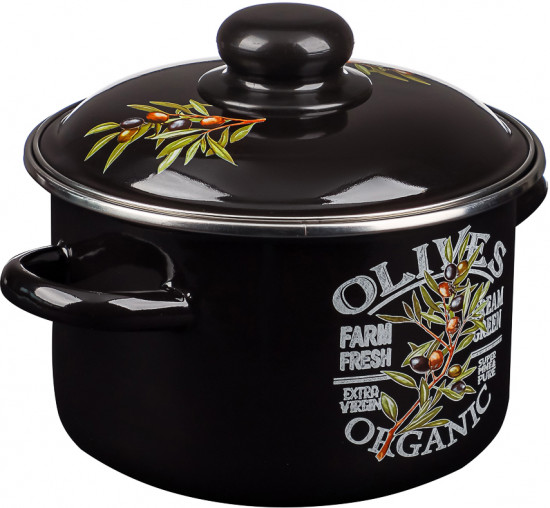 Кастрюля с крышкой «Ветка оливы»