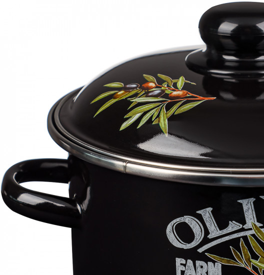 Кастрюля с крышкой «Ветка оливы»