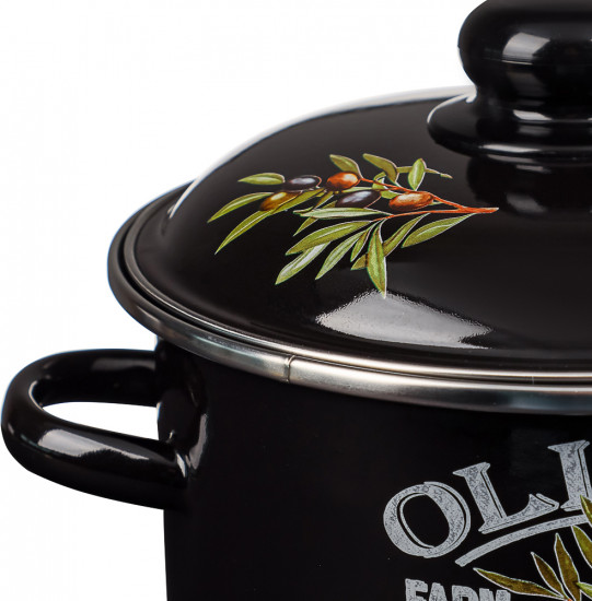 Кастрюля с крышкой «Ветка оливы»