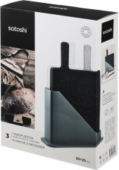 Набор досок разделочных на подставке - Фото 6