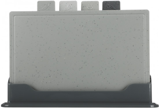 Набор досок разделочных на подставке