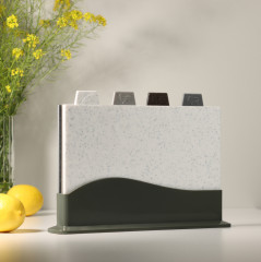 Набор досок разделочных на подставке - Фото 10