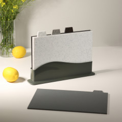 Набор досок разделочных на подставке - Фото 12