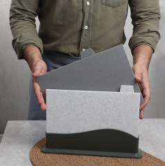 Набор досок разделочных на подставке - Фото 13