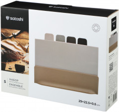 Набор досок разделочных на подставке - Фото 8