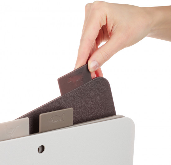 Набор досок разделочных на подставке