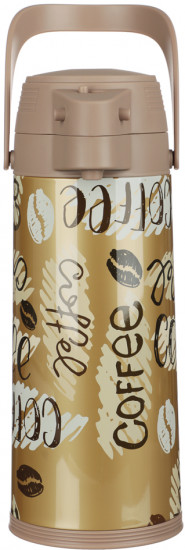 Термос с пневмонасосом «Мокко»